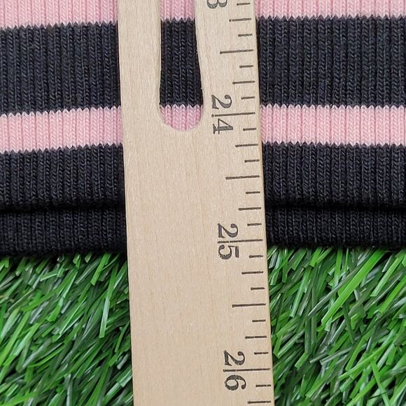 FILA Colorful Ringer Sweatshirt Womens 2XL 24x24 Black Boxy - Picture 6 of 14